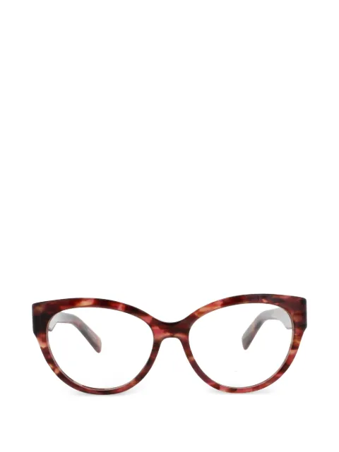Longchamp lentes con armazón cat eye estilo carey