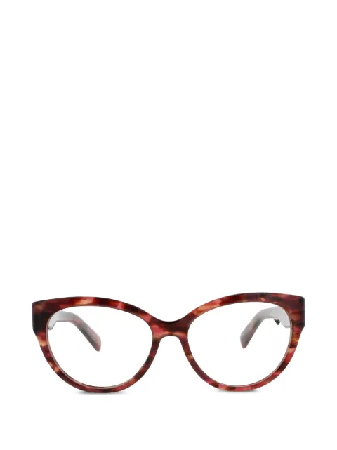 Longchamp cat-eye tortoiseshell-effect glasses