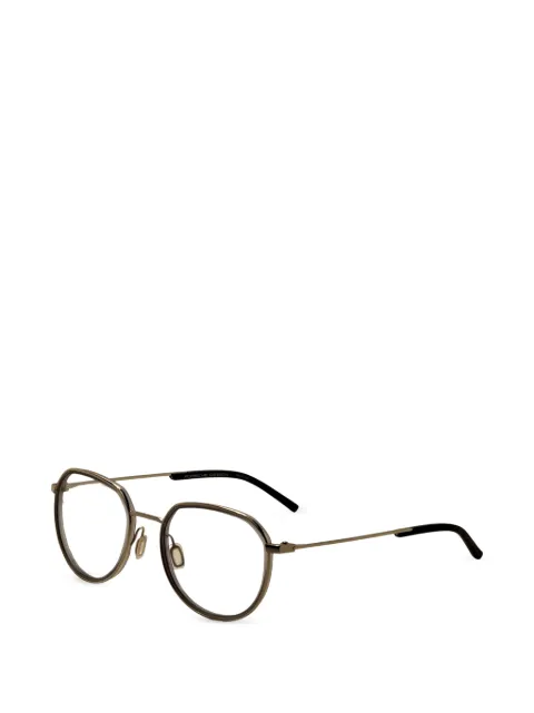 Porsche Design geometric-frame glasses
