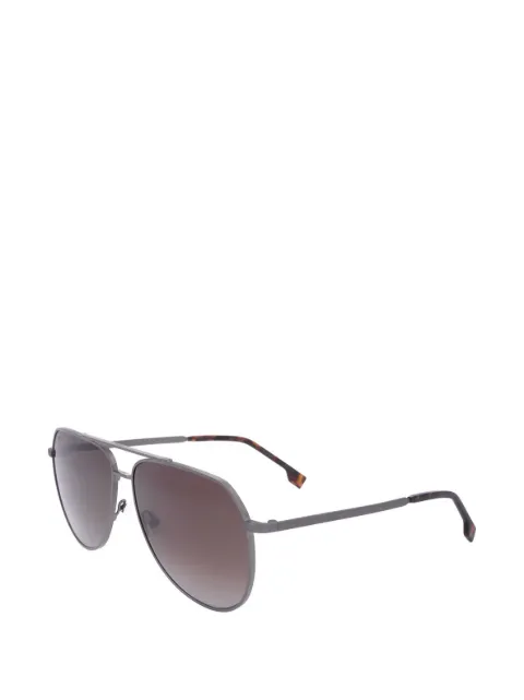 BOSS pilot-frame double-bridge sunglasses