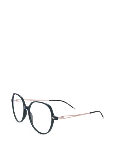 BOSS geometric-frame glasses