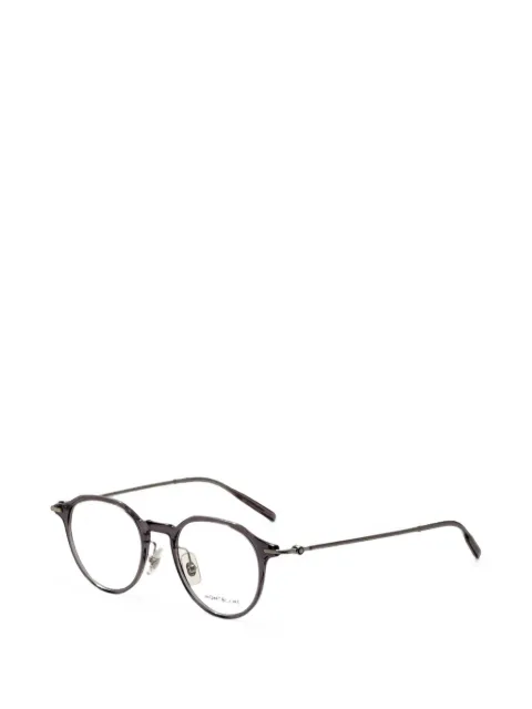 Montblanc geometric-frame glasses