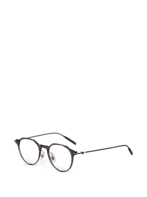 Montblanc lentes con armazón geométrica