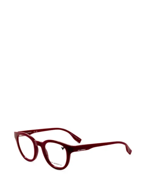 Karl Lagerfeld round-frame glasses
