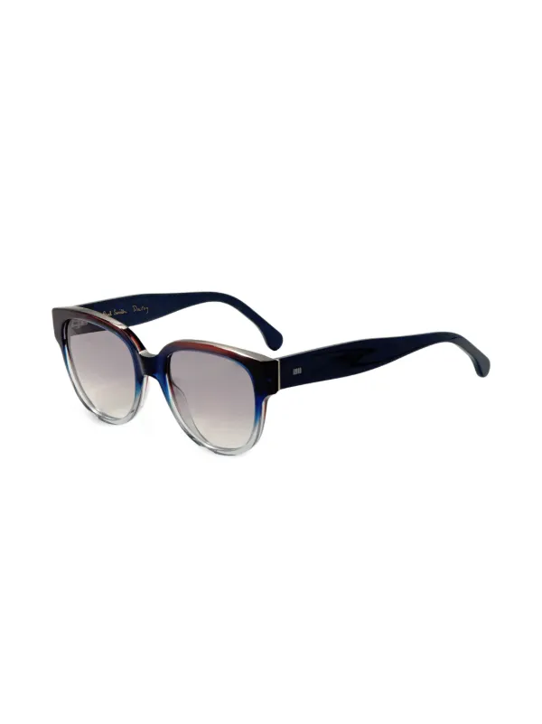 Paul Smith Darcy Round-frame Sunglasses in Blue