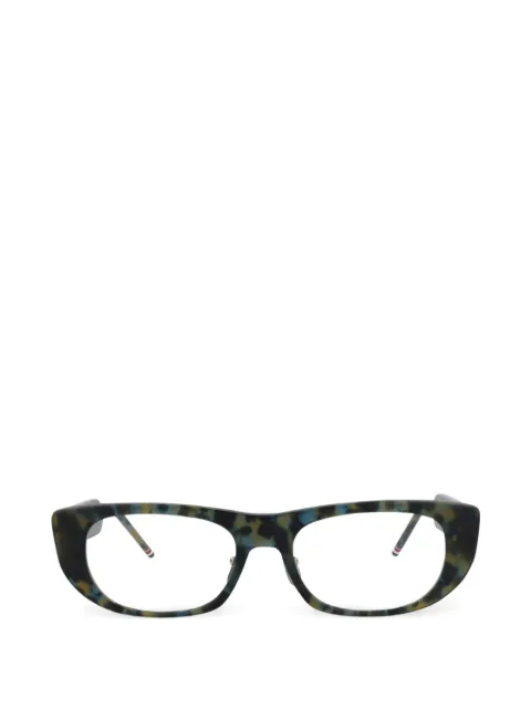 Thom Browne Eyewear Novelty tortoiseshell-effect glasses