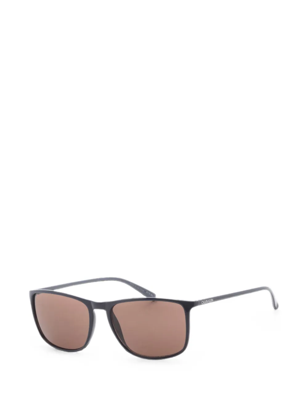 Calvin Klein Sonnenbrille mit eckigem Gestell - Schwarz