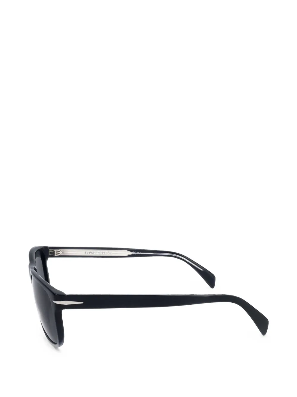Eyewear by David Beckham Zonnebril met rechthoekig montuur Zwart