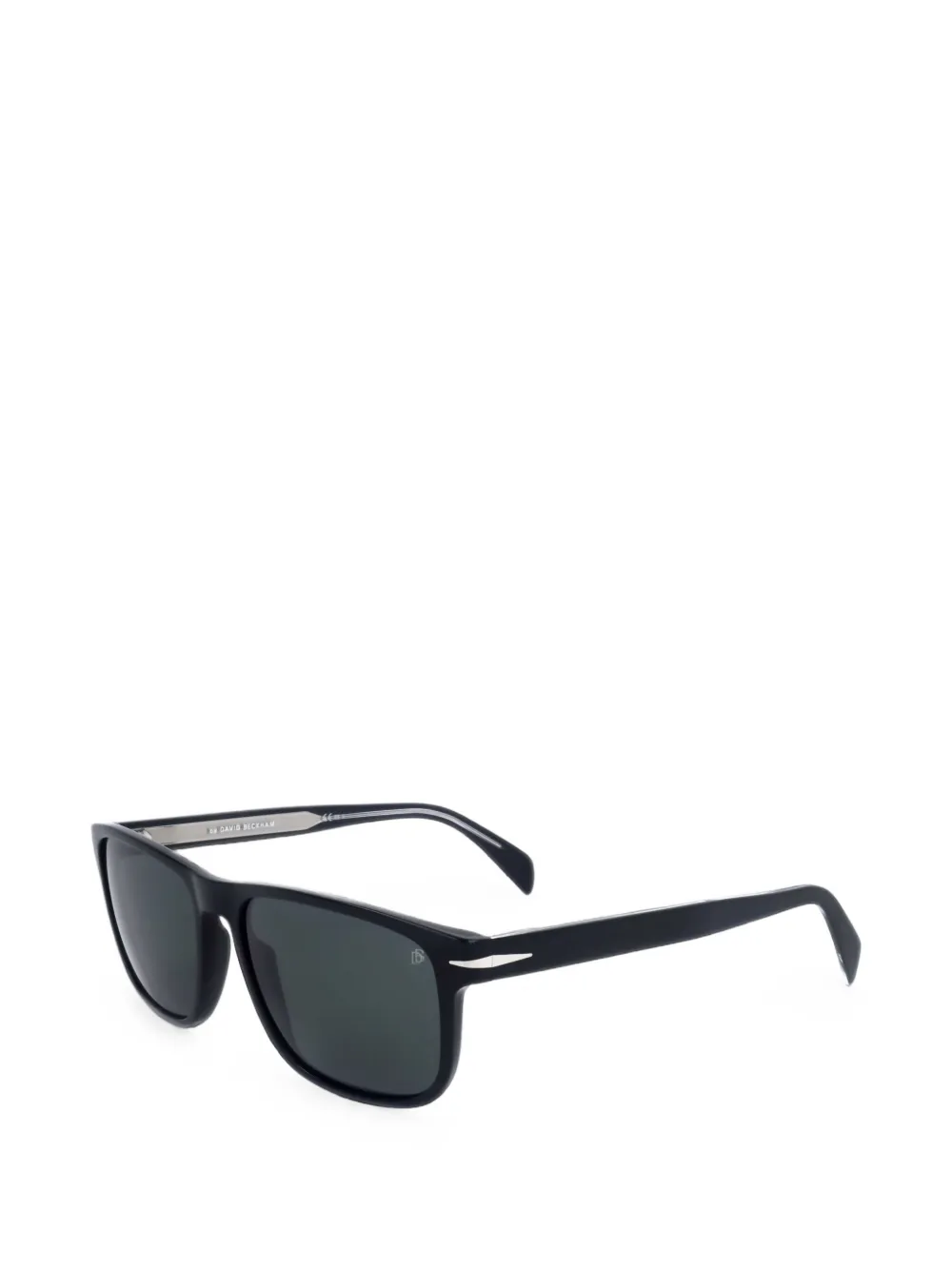 Eyewear by David Beckham Zonnebril met rechthoekig montuur Zwart