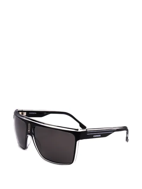 Carrera logo-print geometric-frame sunglasses