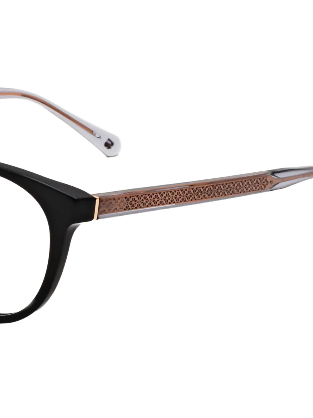Kate Spade Marseille cat-eye bril Zwart