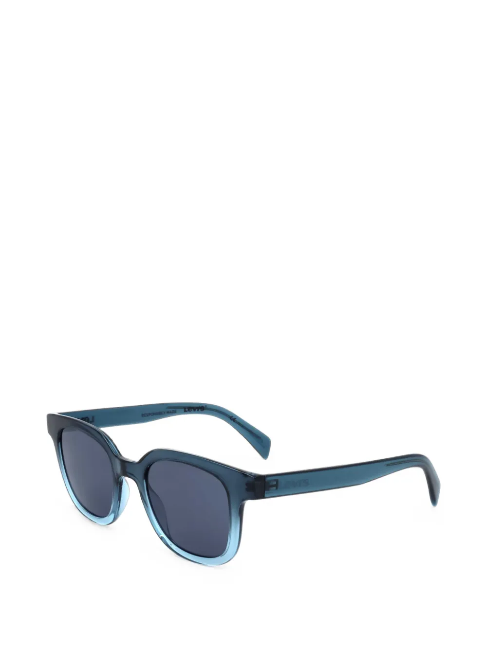 Levi's square-frame sunglasses Blauw