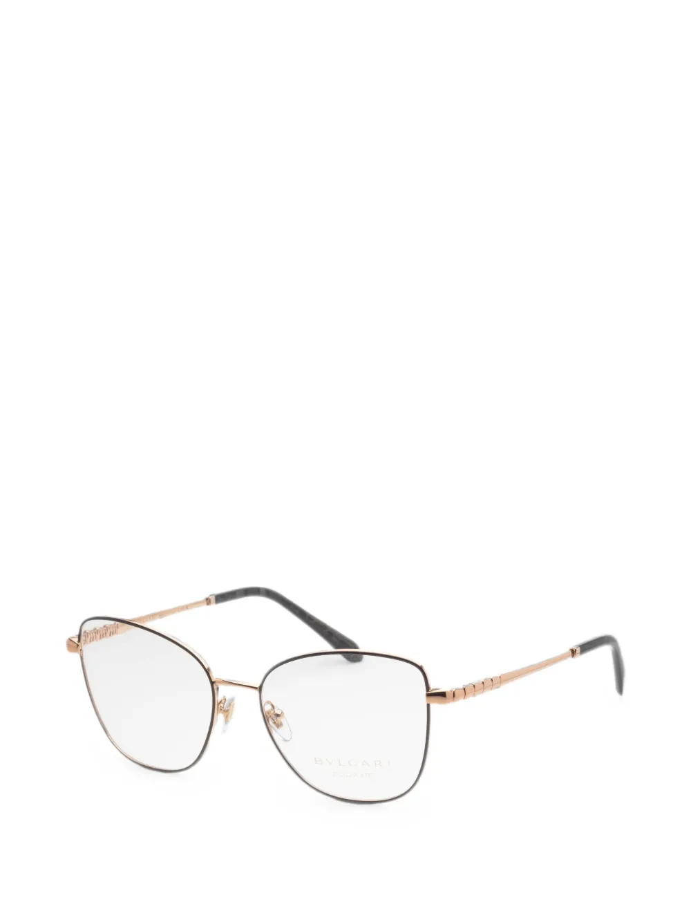 Bvlgari Occhiali con montatura geometrica - Oro