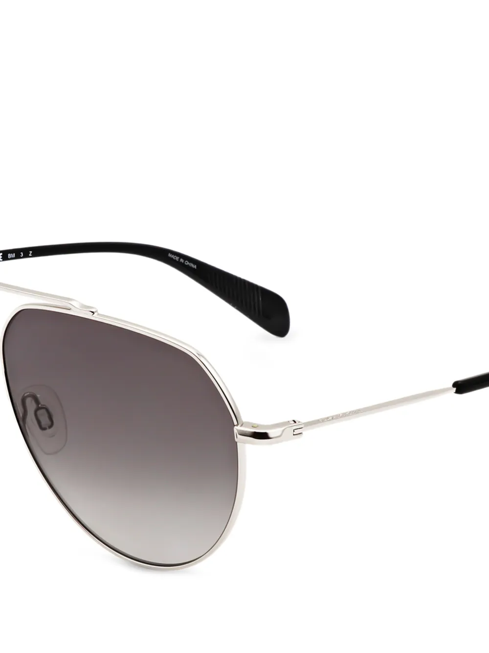 rag & bone Zonnebril met piloten montuur Zilver