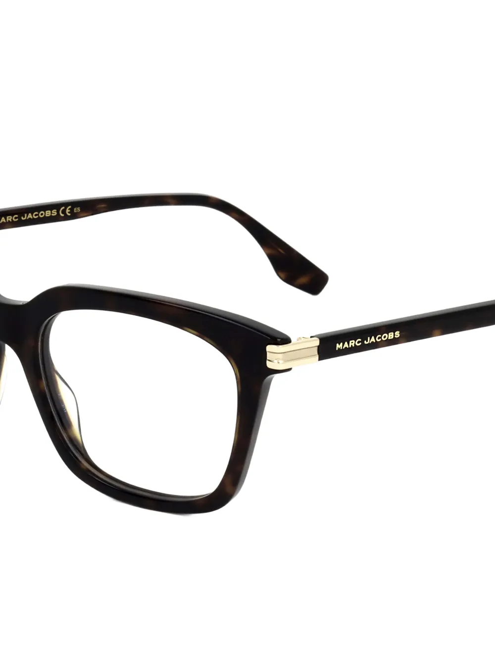 Marc Jacobs Eyewear Bril met vierkant montuur Bruin