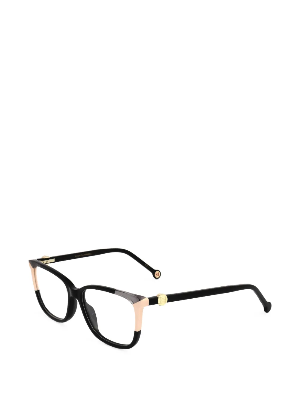 Carolina Herrera Brille mit eckigem Gestell - Schwarz