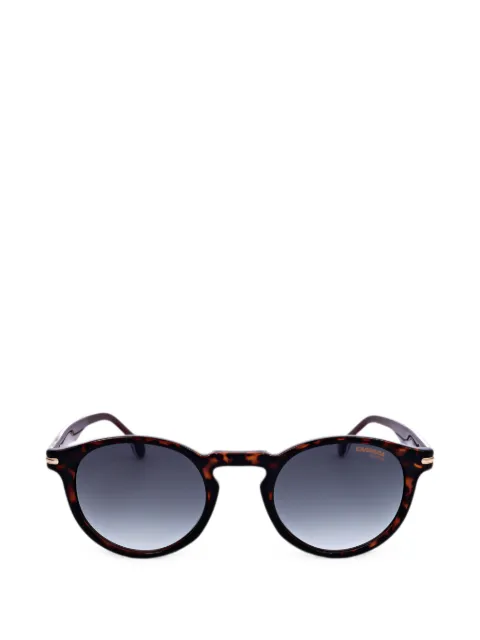 Carrera tortoiseshell-effect round-frame sunglasses