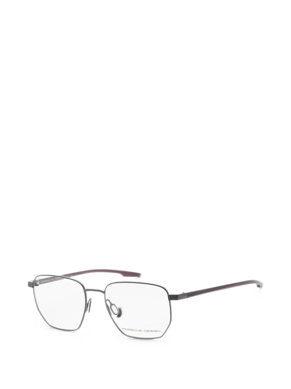 Porsche Design Occhiali con montatura geometrica - Grigio