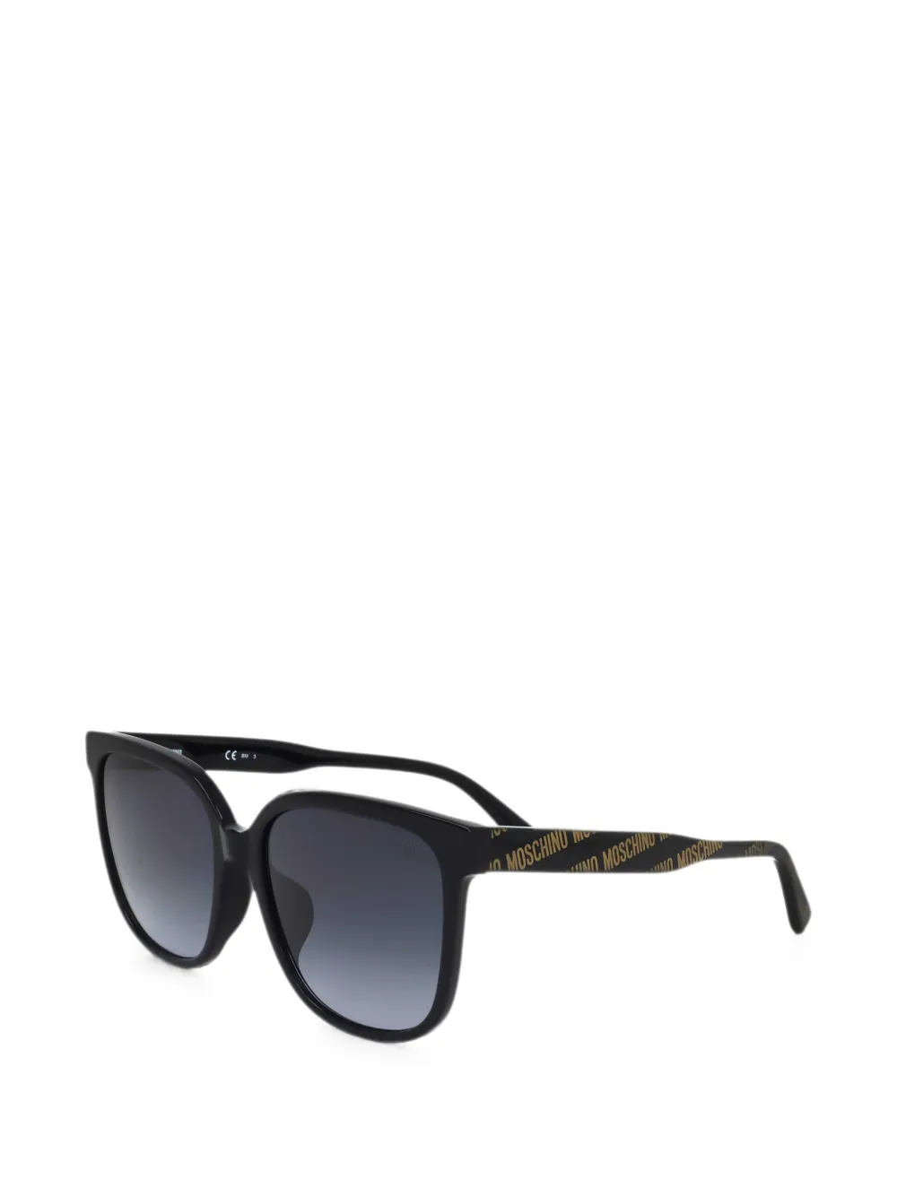Moschino Eyewear logo-print square-frame sunglasses · One Size