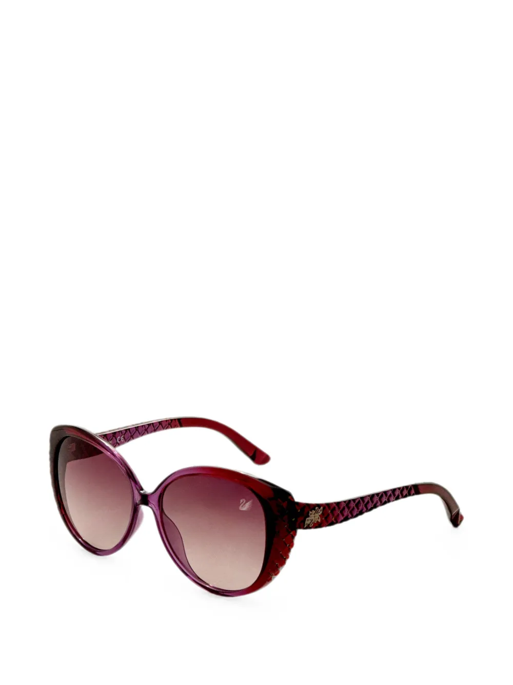 Swarovski Sonnenbrille mit Kristallen - Violett