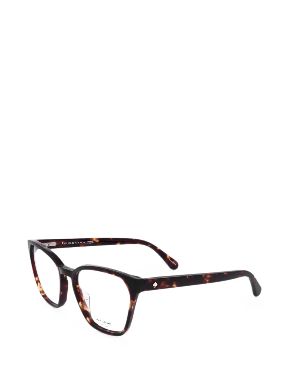 Kate Spade Brille mit eckigem Gestell - Braun