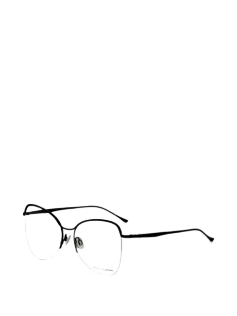 Donna Karan geometric-frame glasses