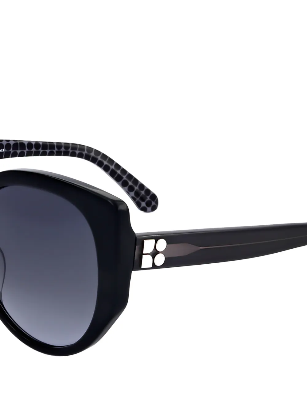 Kate Spade Seraphina zonnebril met cat-eye montuur Zwart