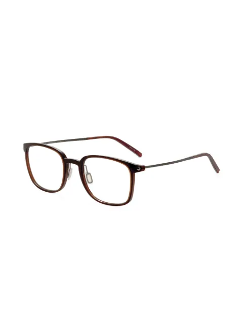 Porsche Design square-frame glasses