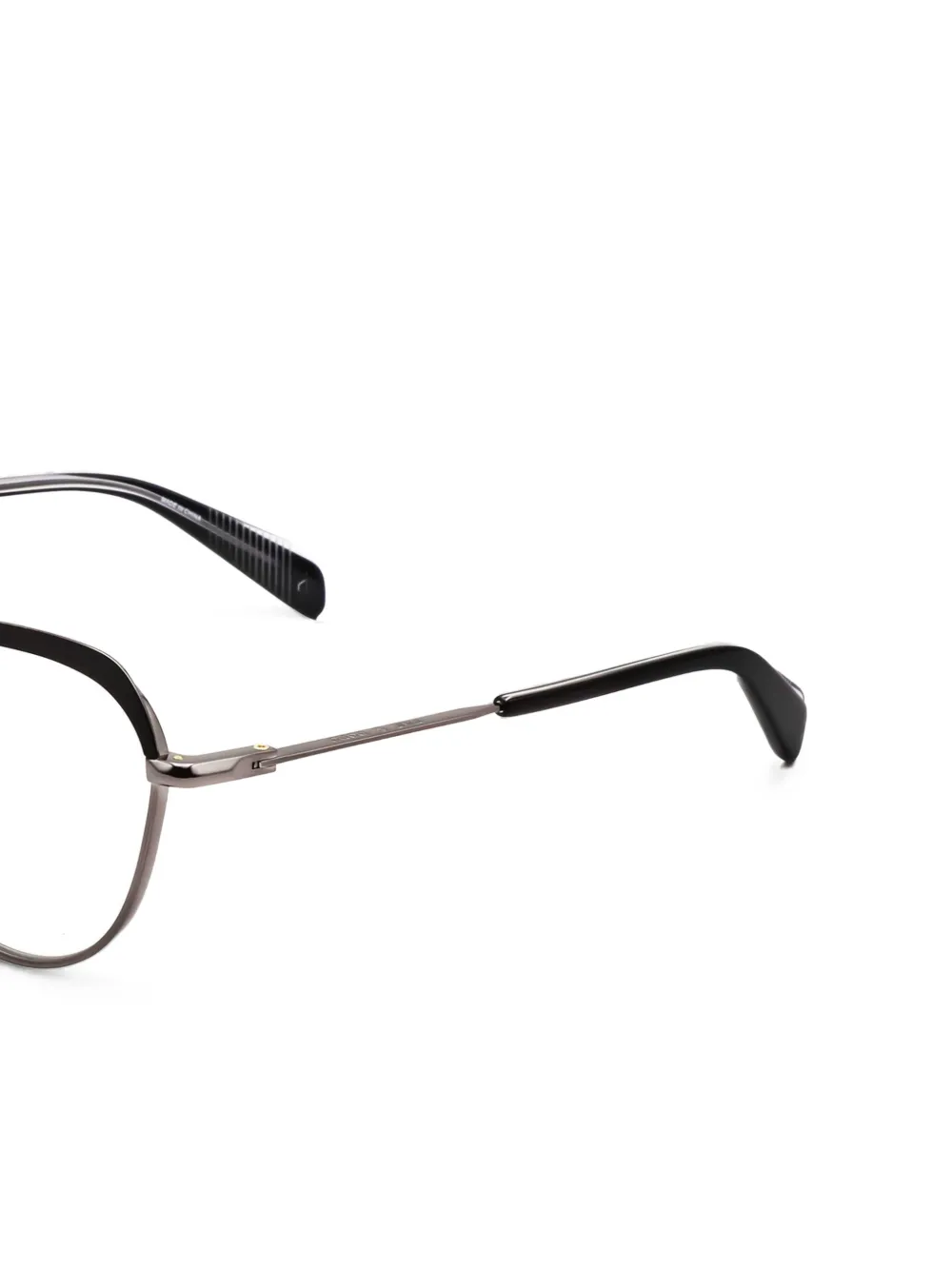 RAG & BONE EYEWEAR Bril met geometrisch montuur Zwart