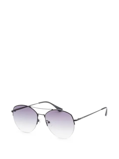 Calvin Klein geometric-frame sunglasses