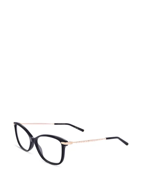Carolina Herrera lentes con armazón cat eye y detalles de cristal
