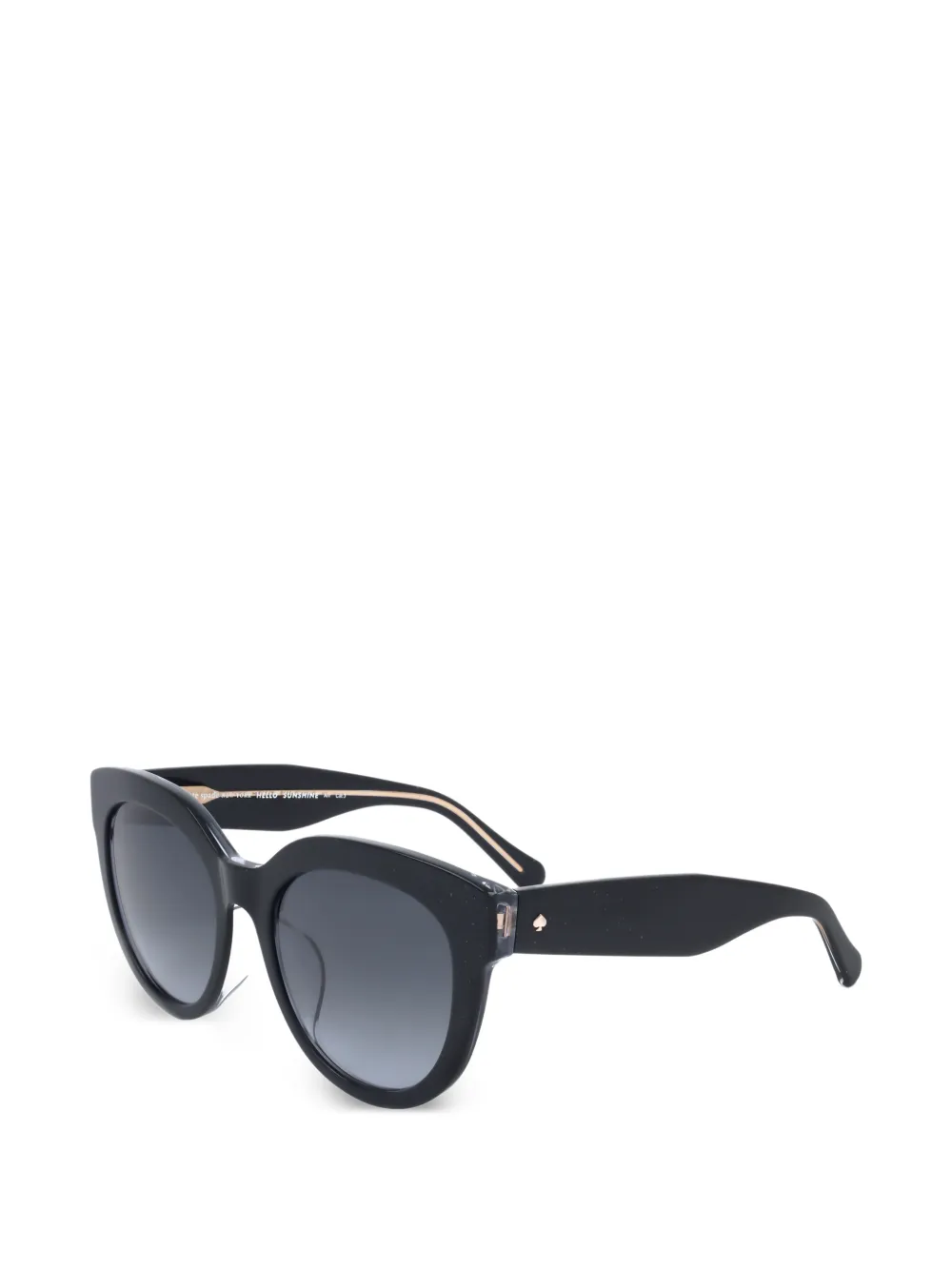 Kate Spade Cat-Eye-Sonnenbrille - Schwarz