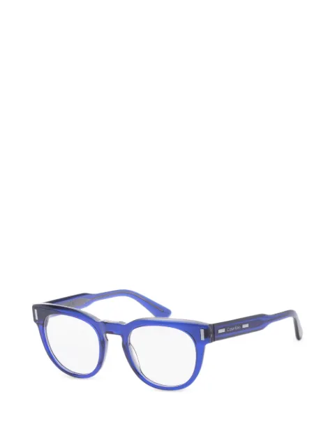 Calvin Klein geometric-frame glasses
