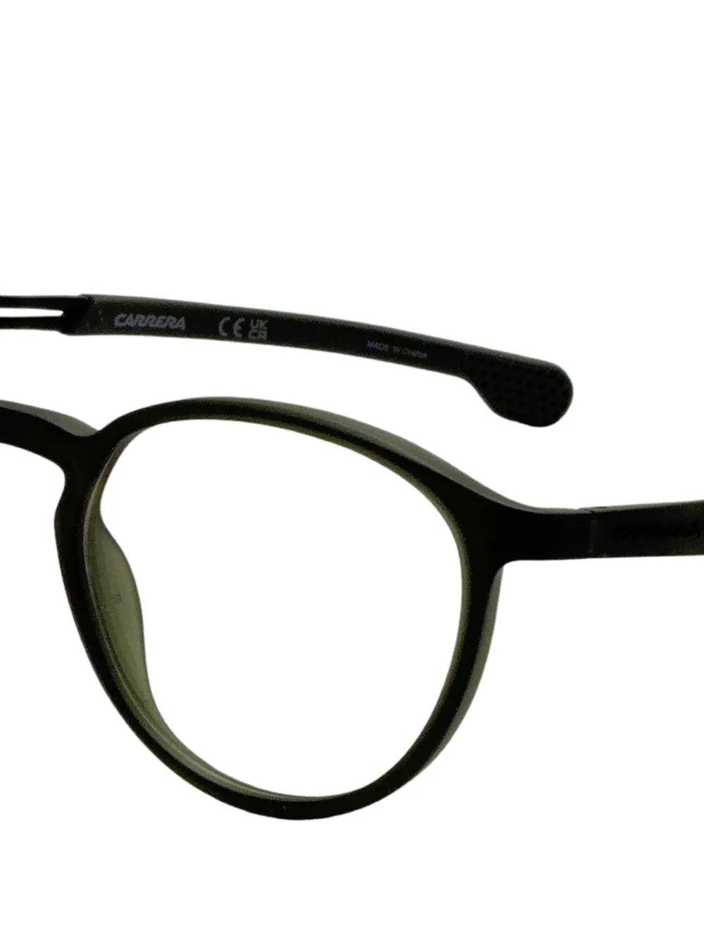Carrera Bril met rond montuur Zwart