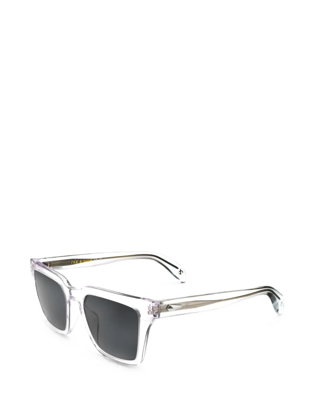 rag & bone Occhiali da sole squadrati - Bianco