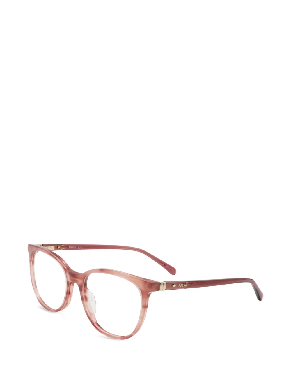 FOSSIL 라운드 프레임 안경 | 핑크 | Image 1