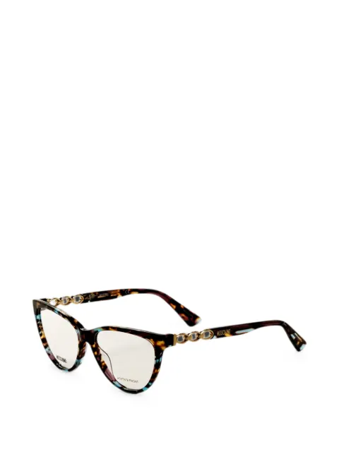 Moschino Eyewear tortoiseshell-effect cat-eye glasses