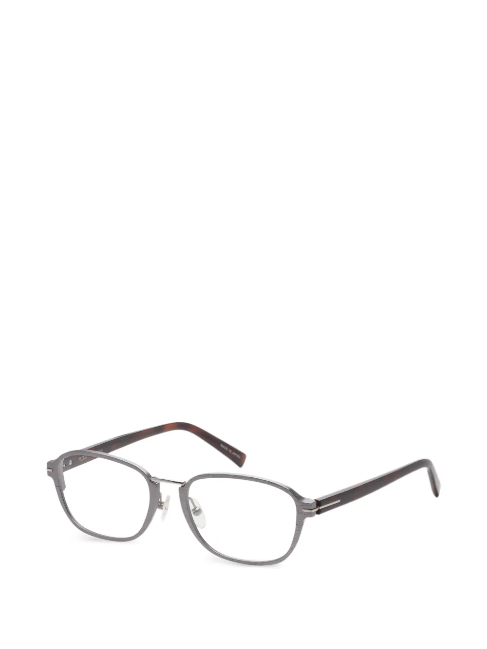 Tumi Geometric-frame Glasses In Metallic