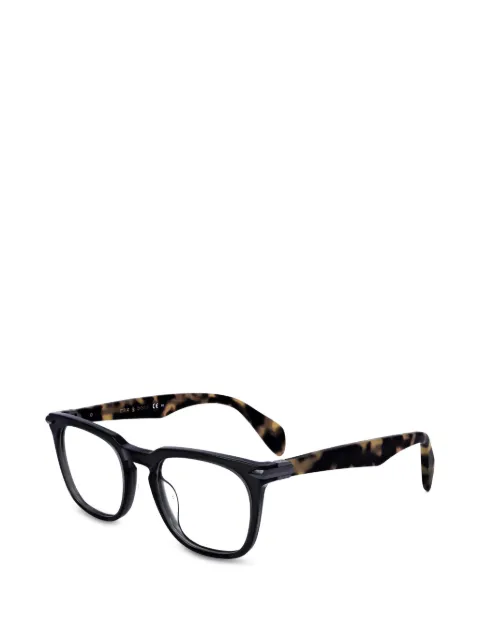 rag & bone tortoiseshell-effect square-frame glasses