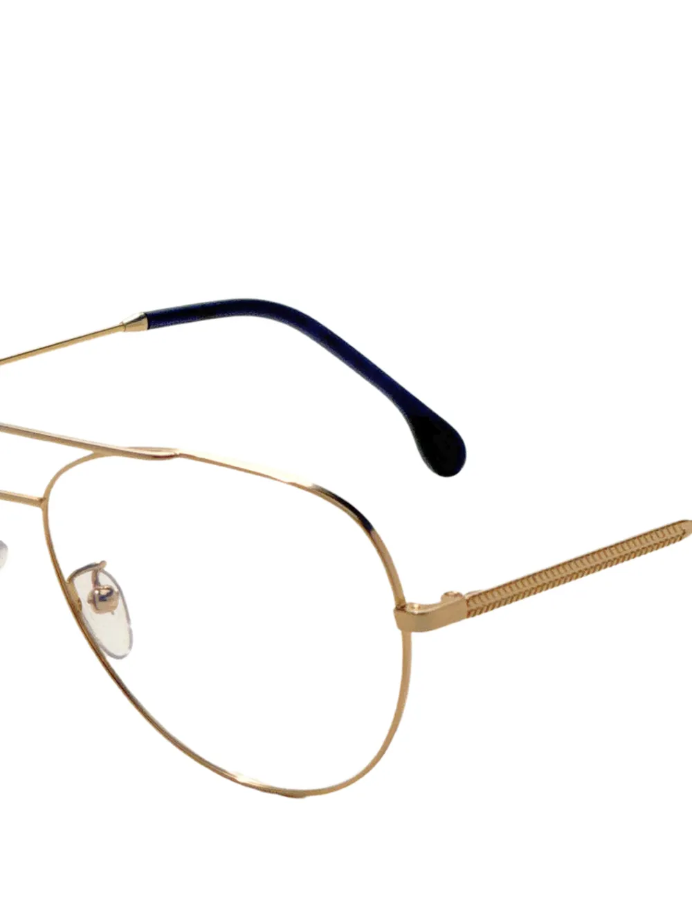Paul Smith Angus bril met piloten montuur Goud