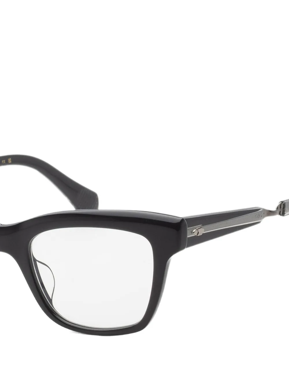 Garrett Leight Lolita bril met cat-eye montuur Zwart