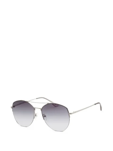 Calvin Klein geometric-frame sunglasses