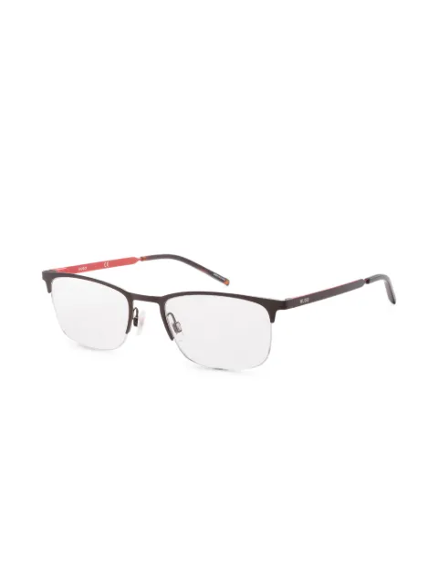 HUGO rectangle-frame glasses