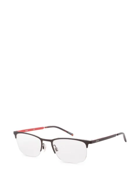 HUGO rectangle-frame glasses