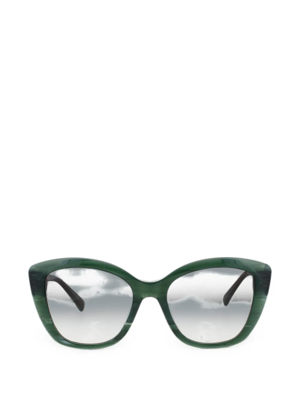 Longchamp cat-eye frame sunglasses - Grün