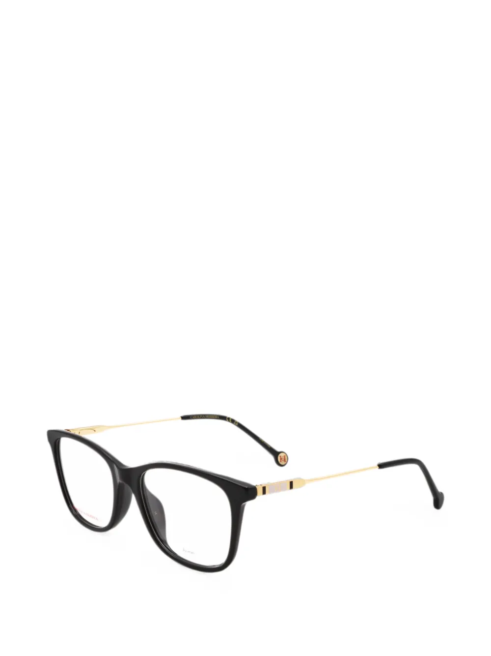 Carolina Herrera Brille mit eckigem Gestell - Schwarz