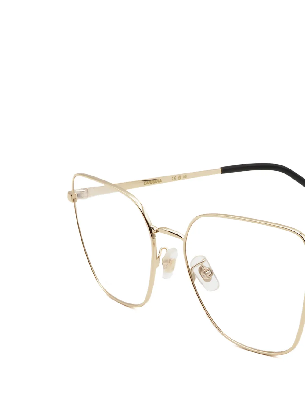 Carrera Bril met geometrisch montuur Goud