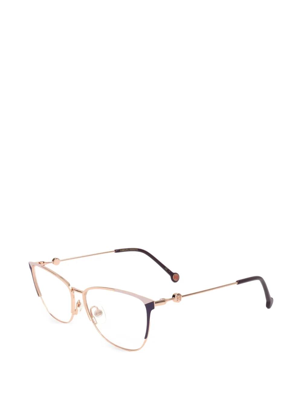 Carolina Herrera Occhiali cat-eye - Oro