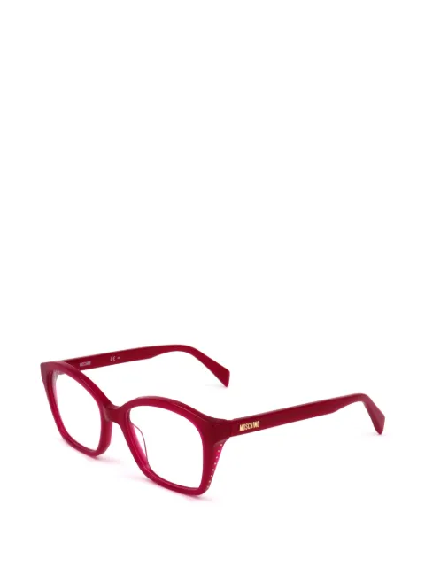 Moschino Eyewear gafas cuadradas con apliques