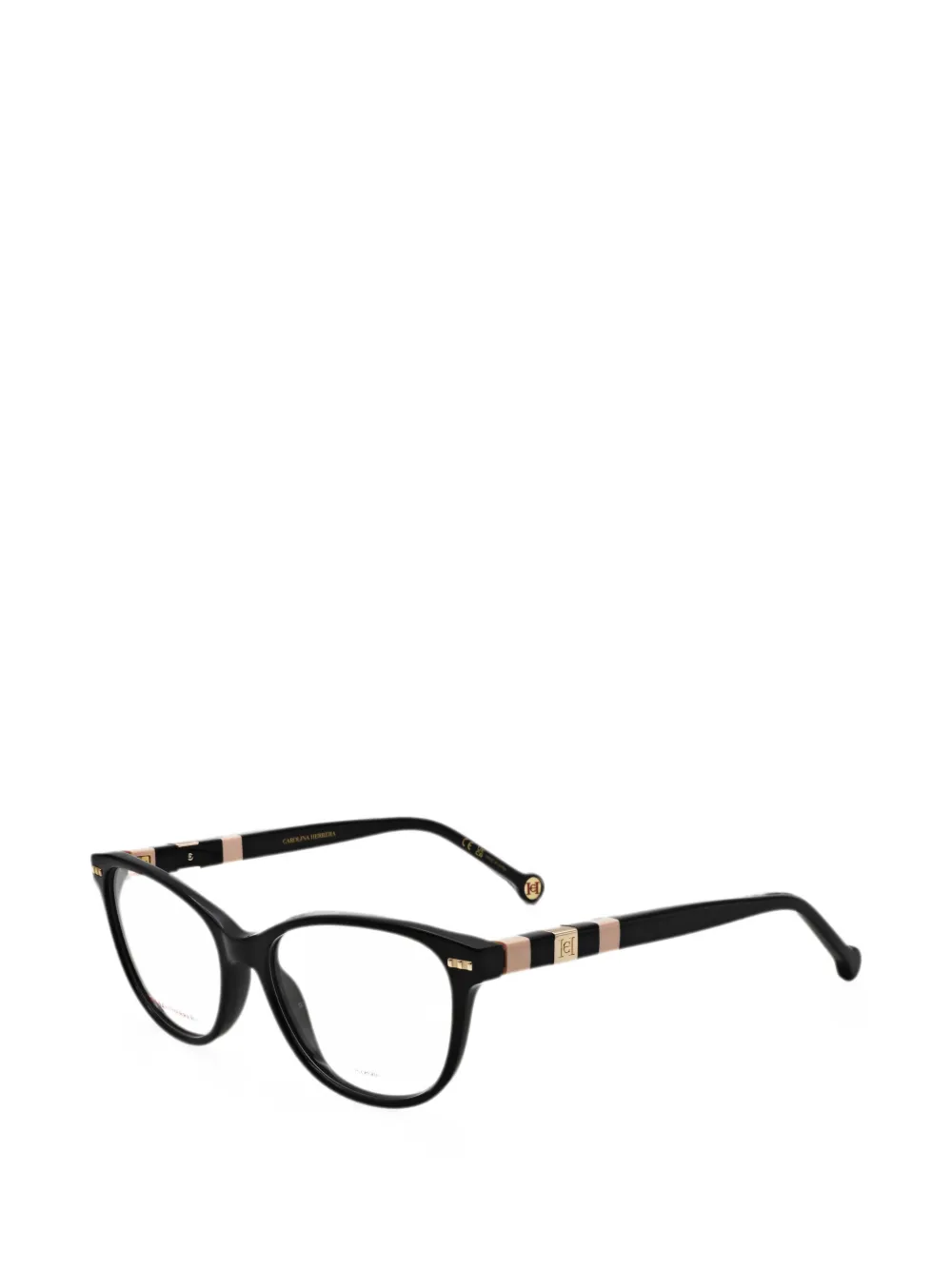 Carolina Herrera Brille mit Cat-Eye-Gestell - Schwarz